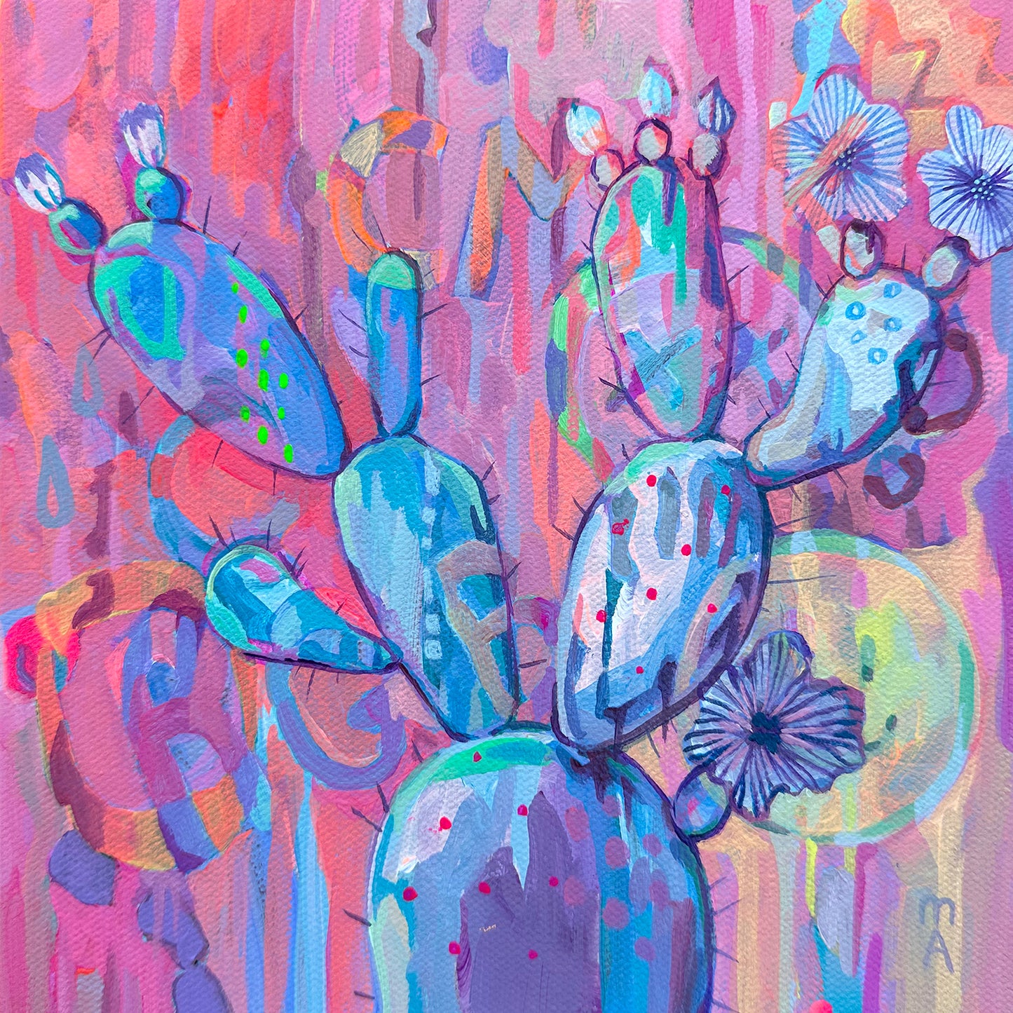 8x8 Small Art [Cactus]